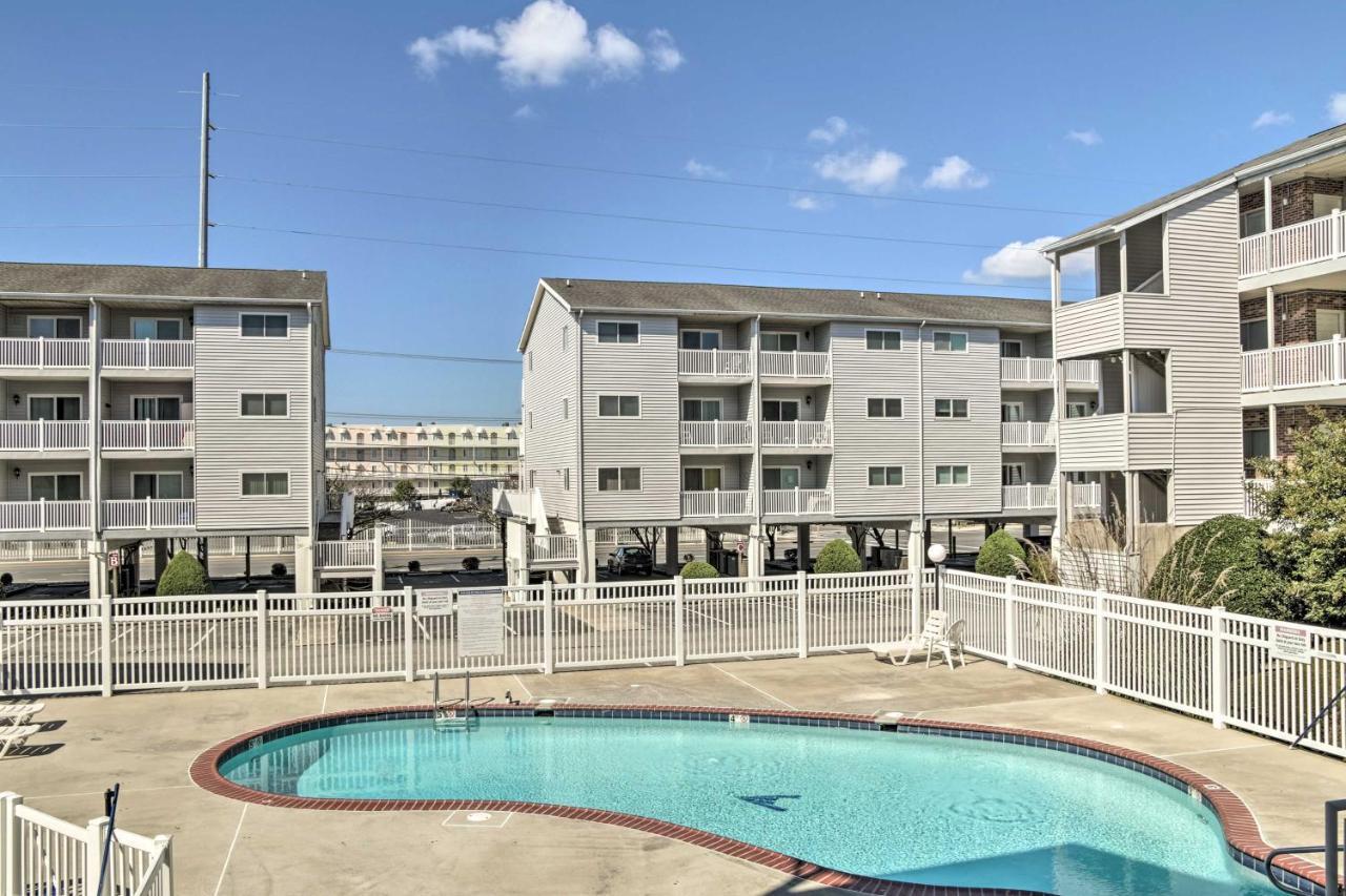 Ocean City Condo With Pool - Steps To Beach! Zewnętrze zdjęcie